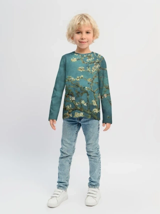 Детский лонгслив / Миндаль