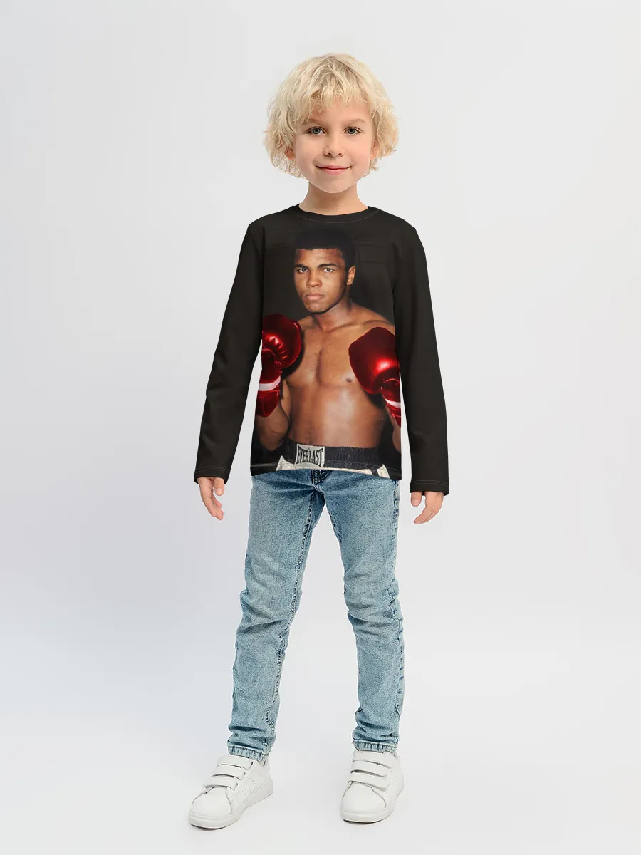 Детский лонгслив / Мухаммед Али