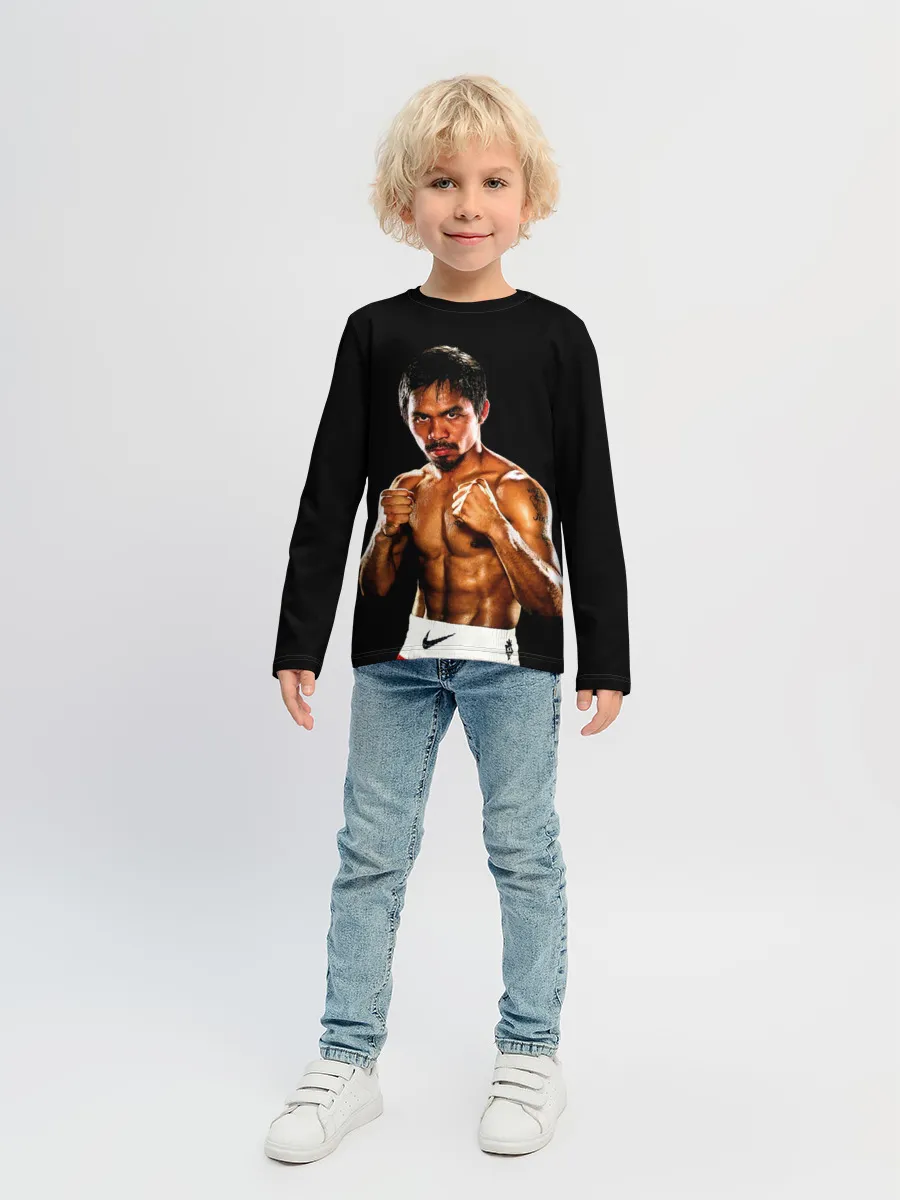 Детский лонгслив / Менни Пакьяо