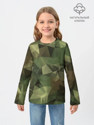 Детский лонгслив / Камуфляж
