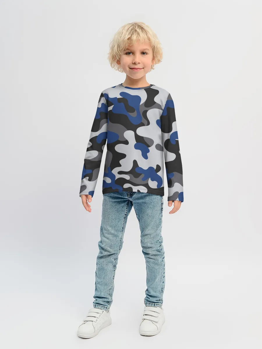 Детский лонгслив / Камуфляж