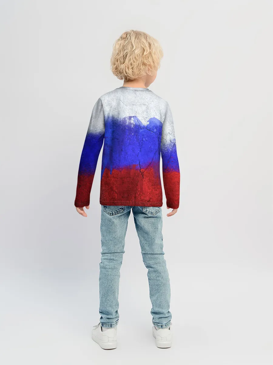 Детский лонгслив / Медведь