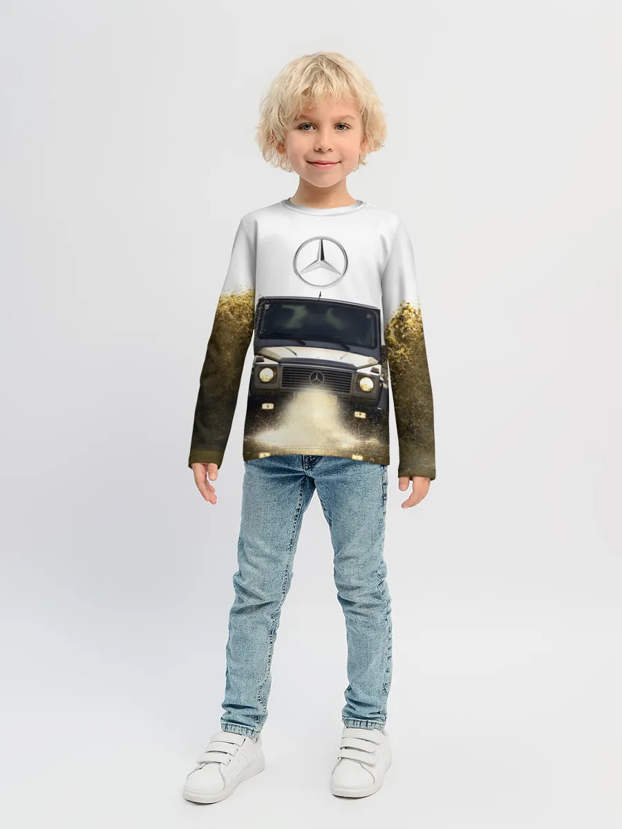 Детский лонгслив / Mercedes