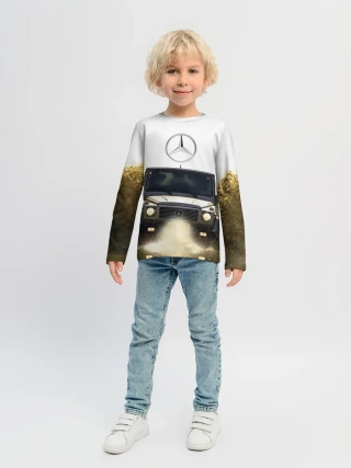 Детский лонгслив / Mercedes