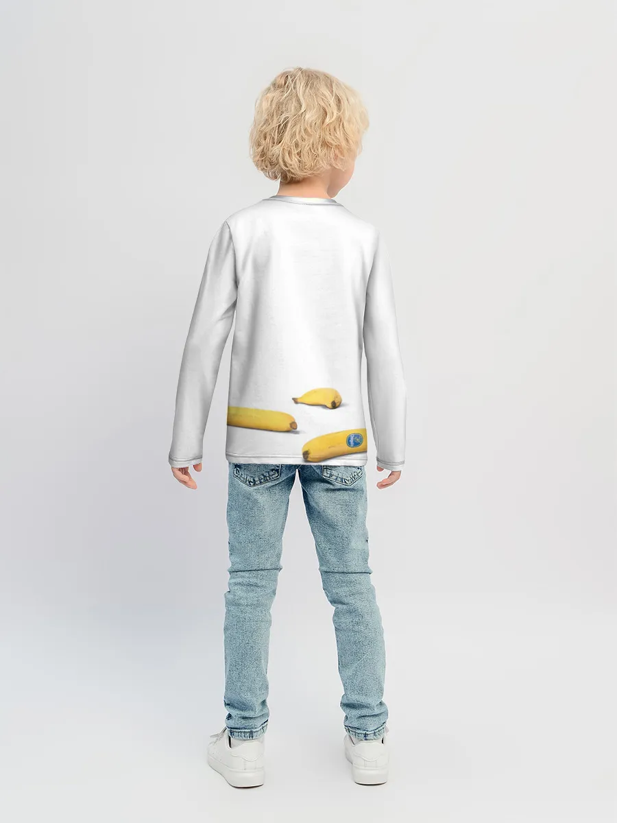 Детский лонгслив / Банан