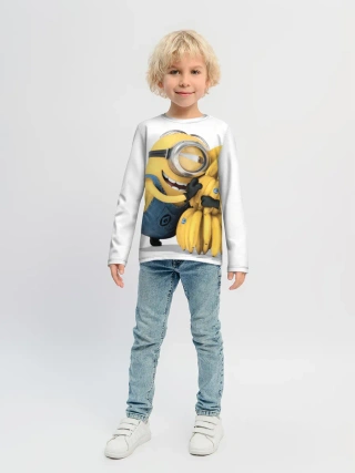 Детский лонгслив / Банан