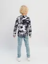 Детский лонгслив / Городской камуфляж