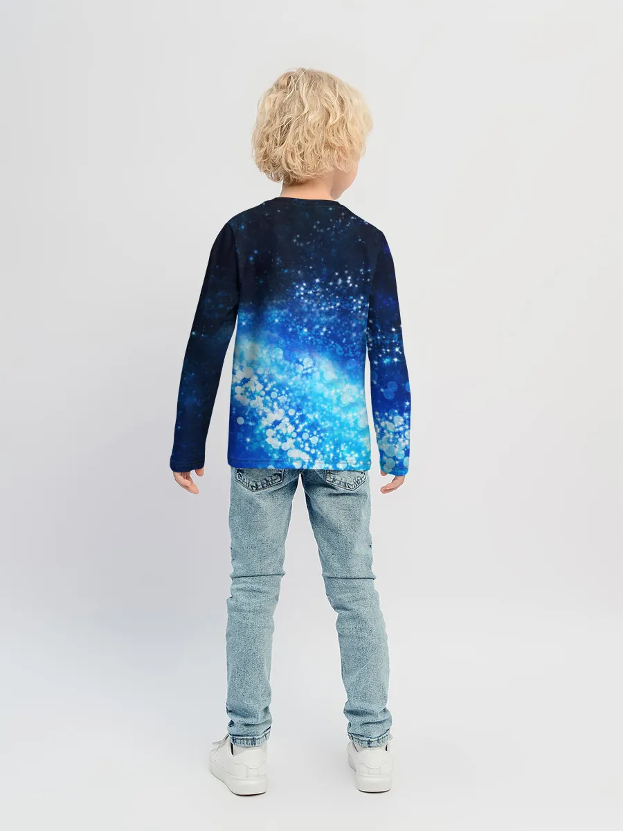 Детский лонгслив / Новогодний олень