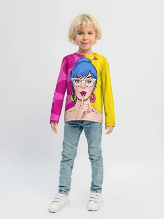 Детский лонгслив / POP ART