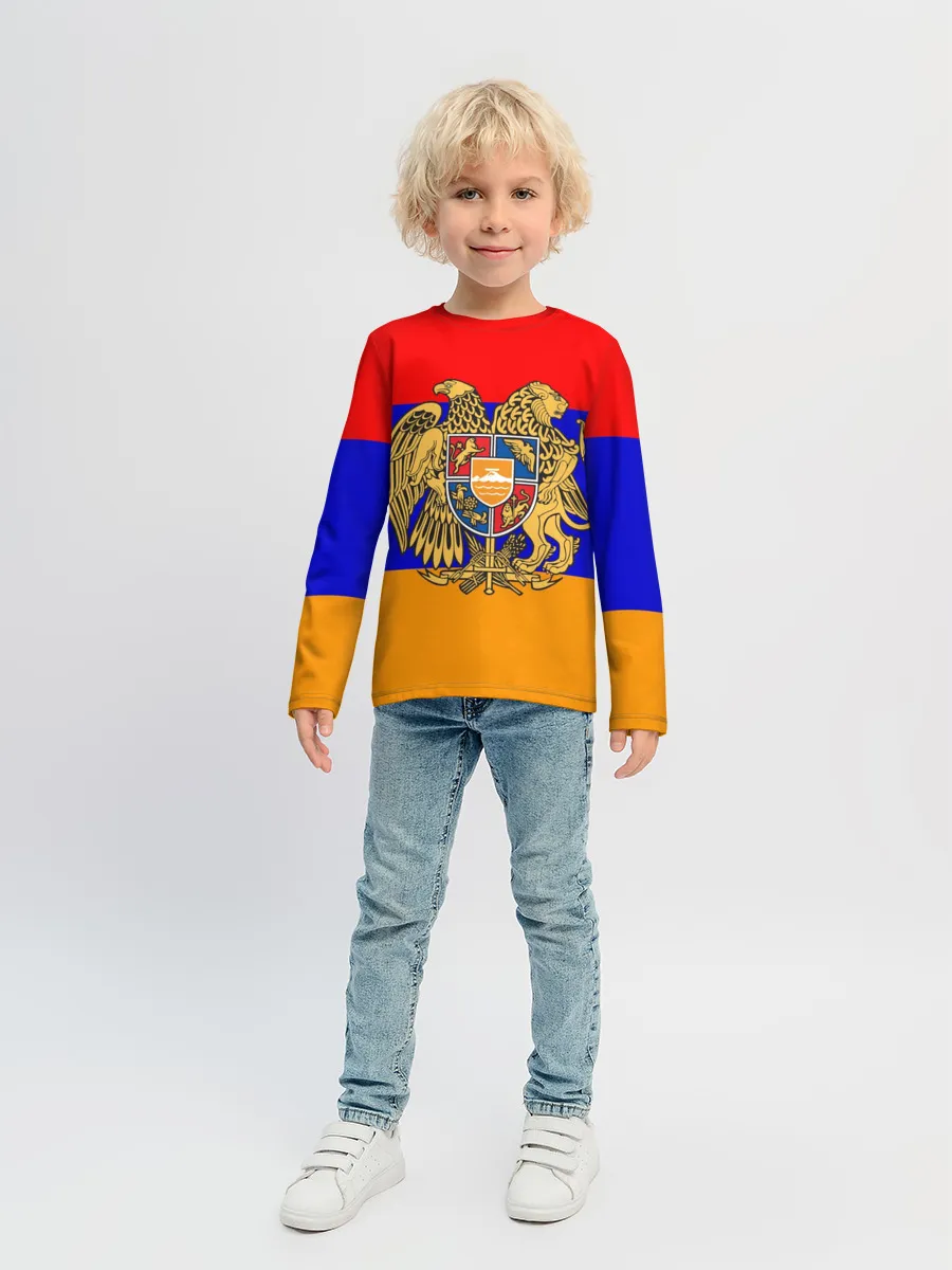 Детский лонгслив / Герб и флаг Армении