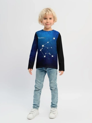 Детский лонгслив / Водолей