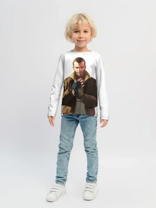 Детский лонгслив / Нико
