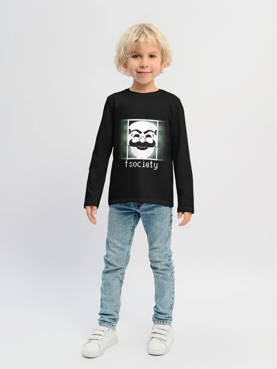 Детский лонгслив / Mr.Robot