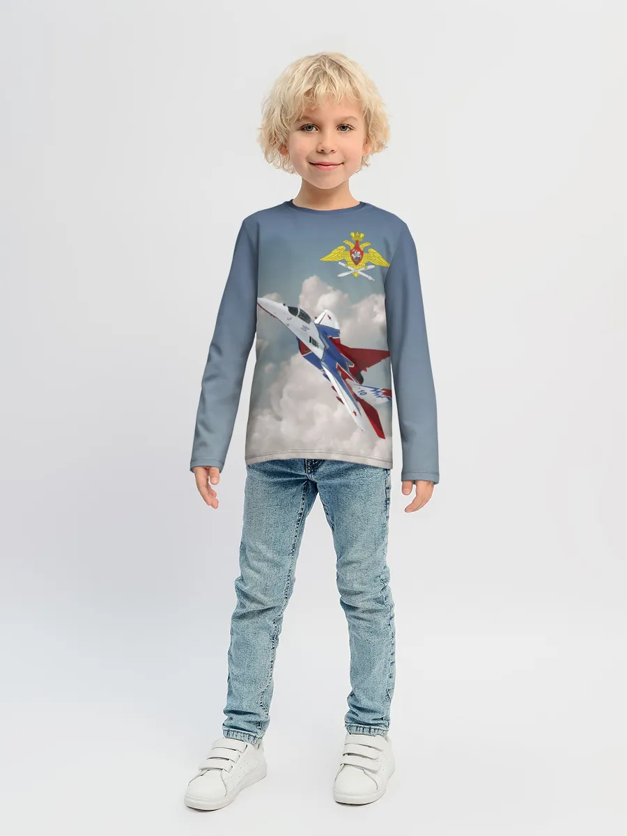 Детский лонгслив / Самолёт