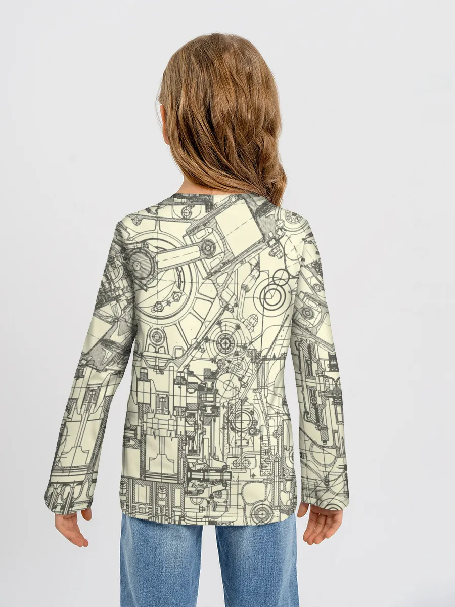 Детский лонгслив / Лучший инженер