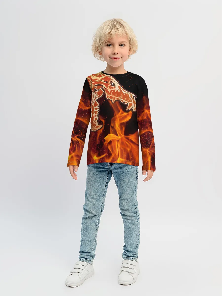 Детский лонгслив / Вой