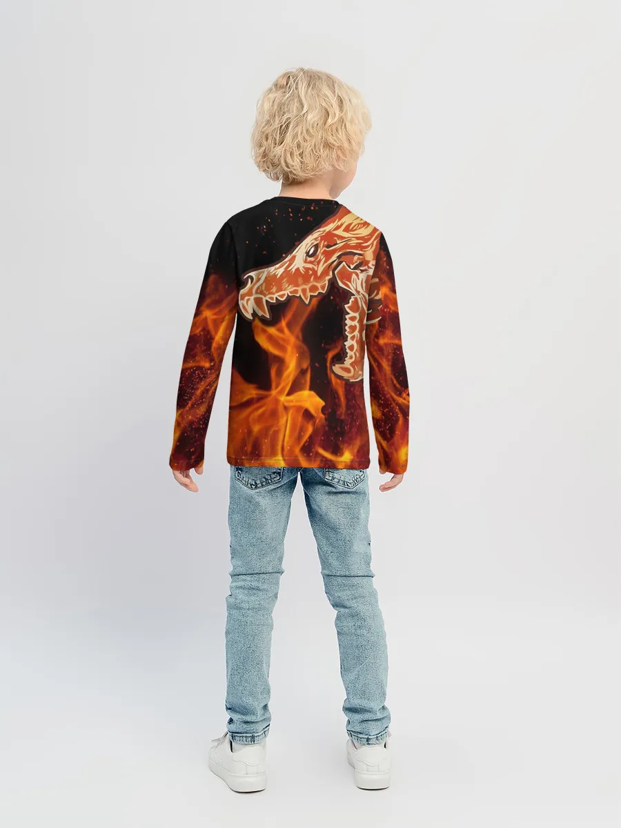 Детский лонгслив / Вой