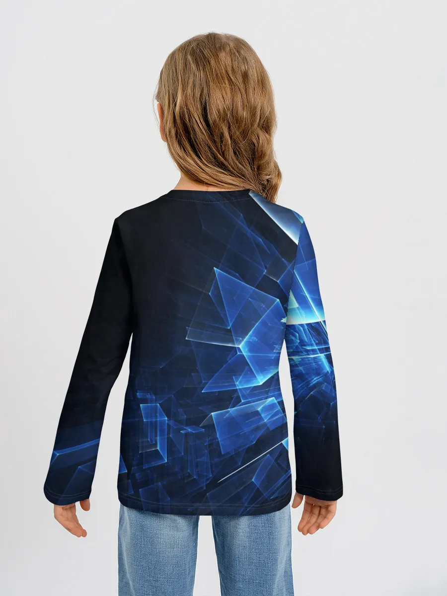 Детский лонгслив / Светящиеся фигуры