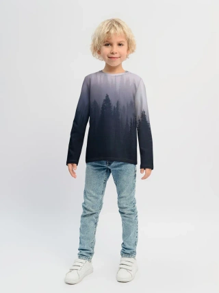 Детский лонгслив / Лесок