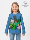 Детский лонгслив / Майнкрафт
