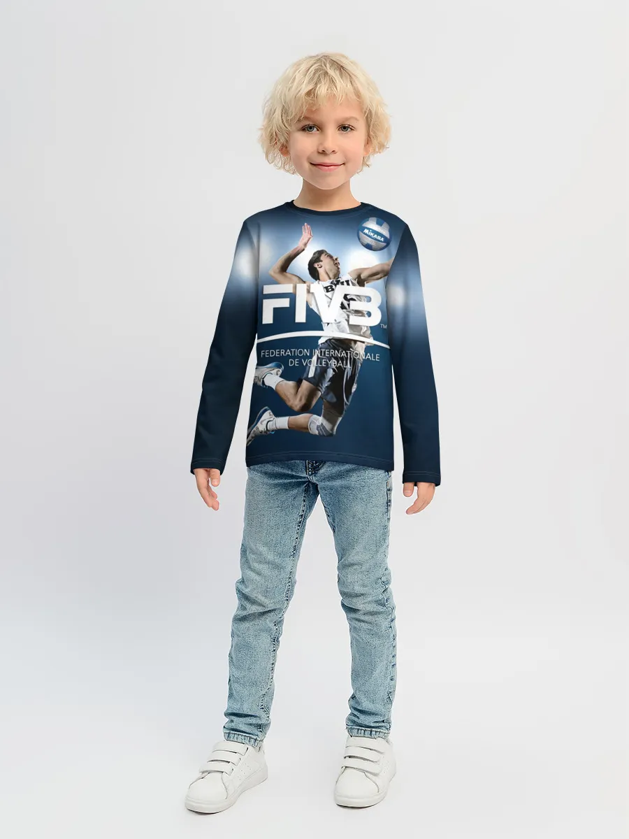 Детский лонгслив / Волейбол 4