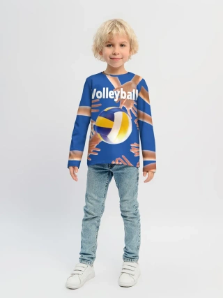 Детский лонгслив / Волейбол 24
