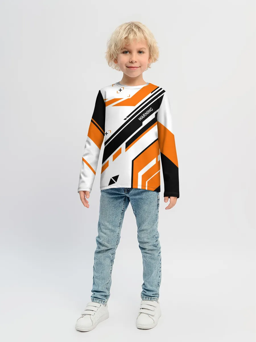 Детский лонгслив / cs:go - Asiimov P90 Style