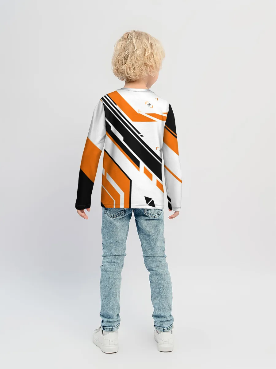 Детский лонгслив / cs:go - Asiimov P90 Style