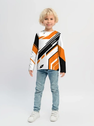 Детский лонгслив / cs:go - Asiimov P90 Style