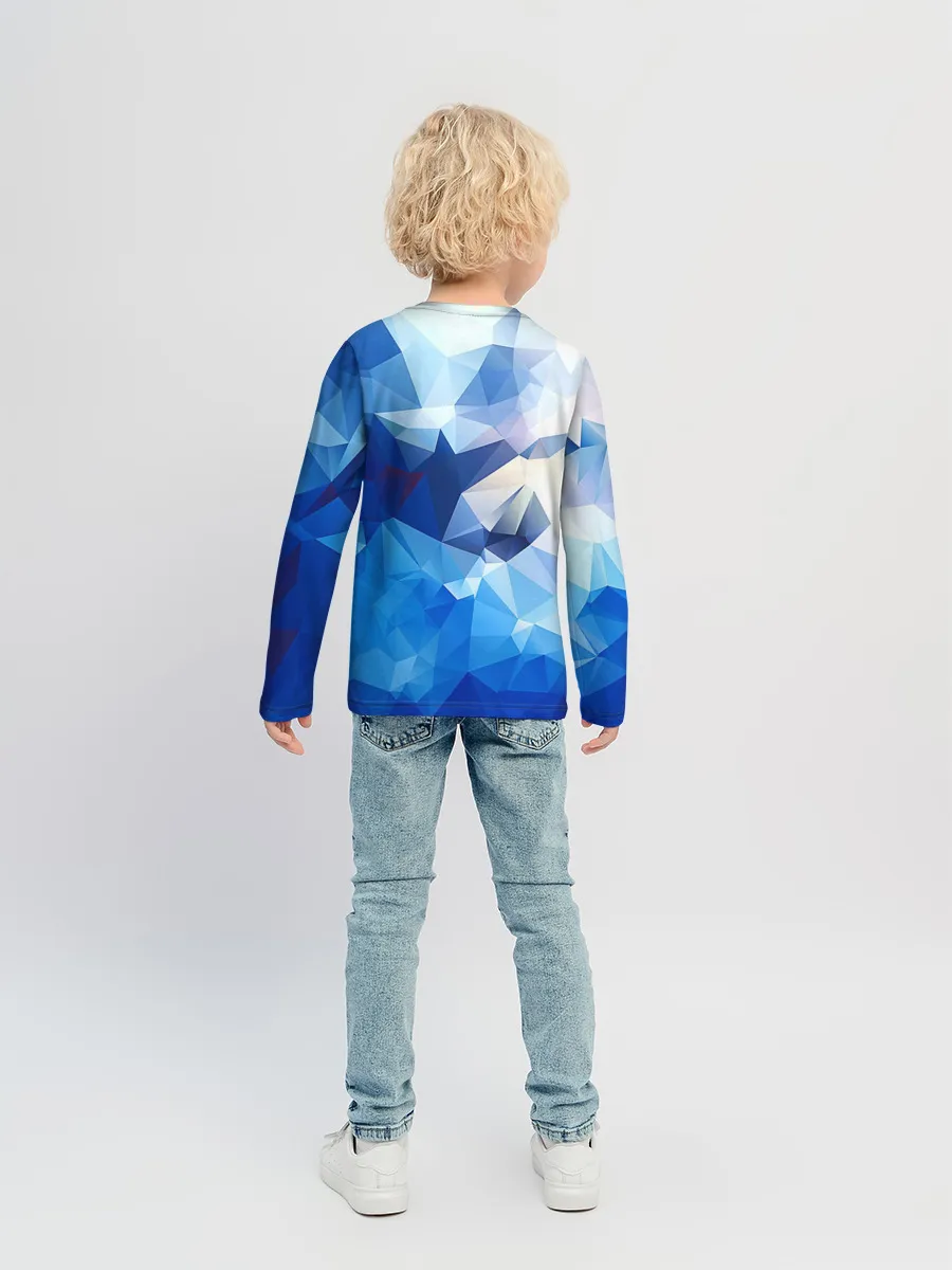 Детский лонгслив / Абстракция