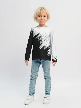 Детский лонгслив / Краска и ничего лишнего!