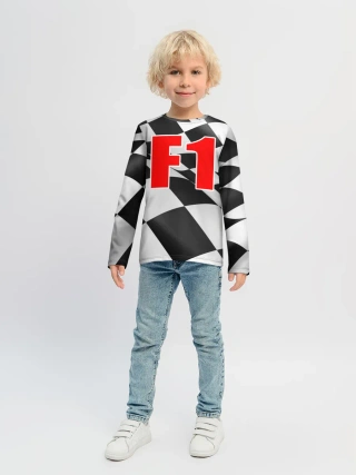 Детский лонгслив / Формула 1