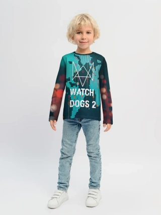 Детский лонгслив / Watch Dogs 2 NETWORK HACK