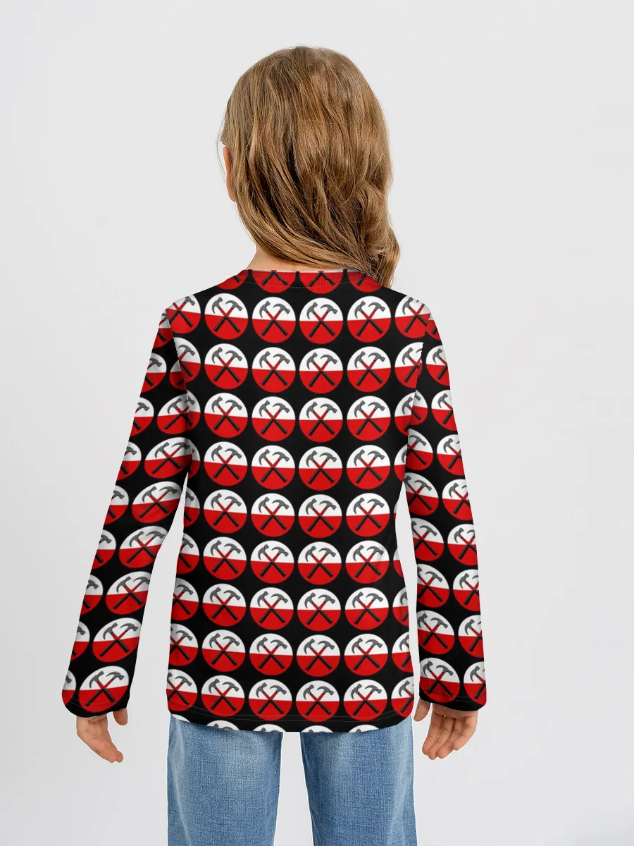 Детский лонгслив / Pink Floyd