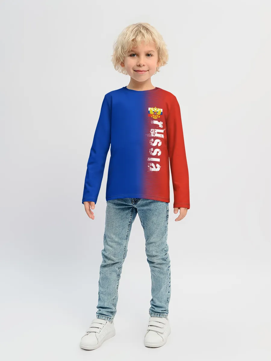 Детский лонгслив / РОССИЯ | RUSSIA