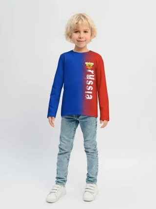 Детский лонгслив / РОССИЯ | RUSSIA