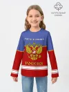 Детский лонгслив / Хоккеист Арсений