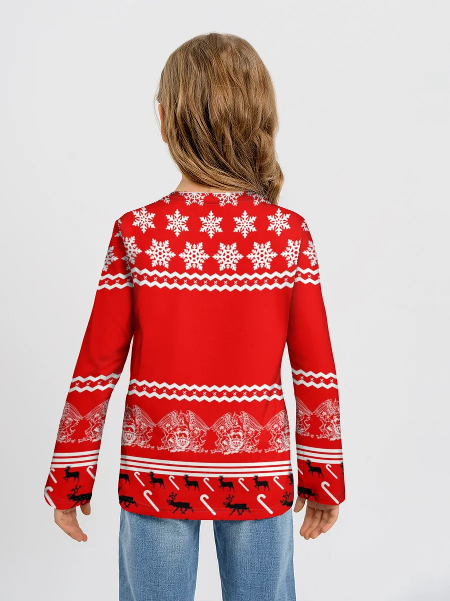 Детский лонгслив / Праздничный Queen