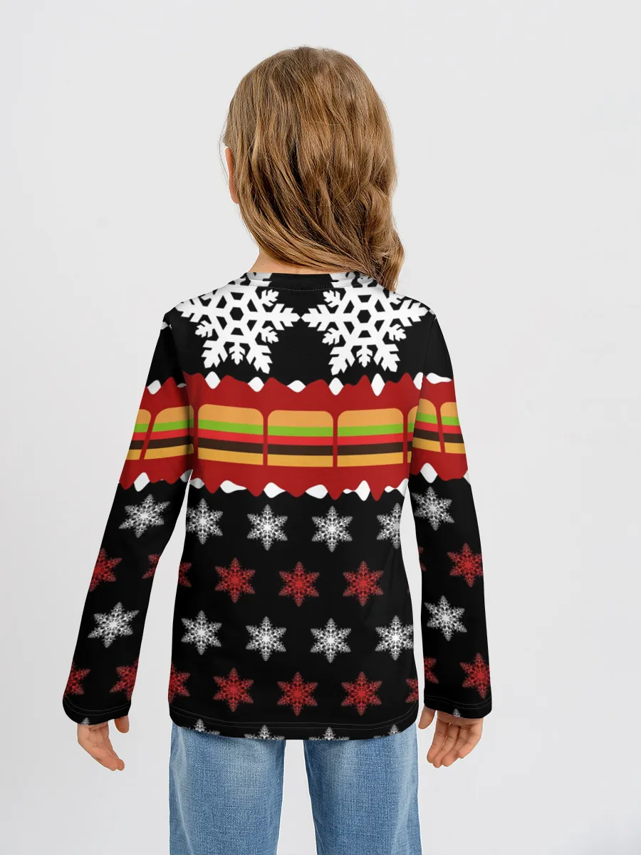 Детский лонгслив / Праздничный Face