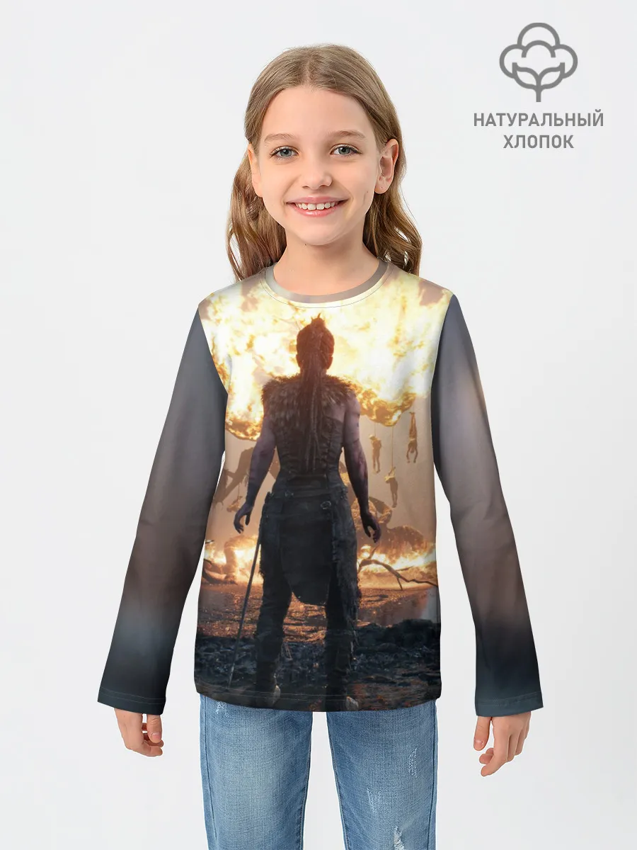 Детский лонгслив / HellBlade