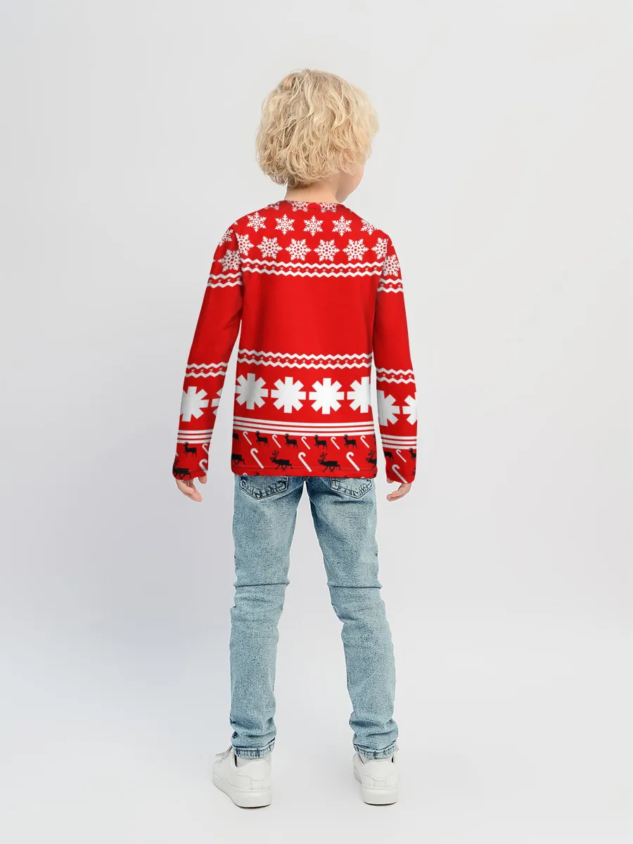 Детский лонгслив / Праздничный RHCP