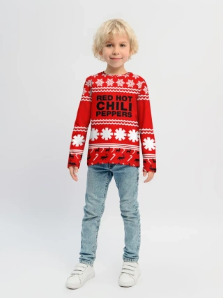 Детский лонгслив / Праздничный RHCP