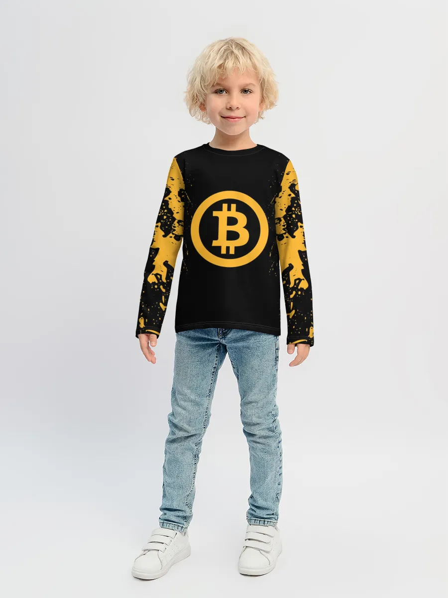 Детский лонгслив / БИТКОИН | BITCOIN