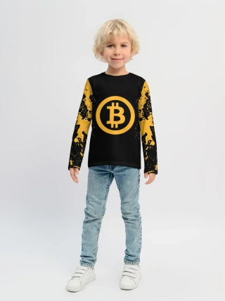 Детский лонгслив / БИТКОИН | BITCOIN