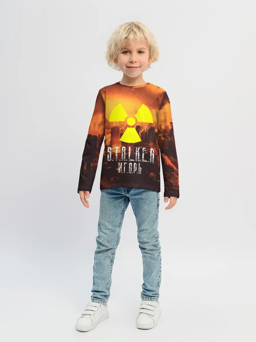 Детский лонгслив / S.T.A.L.K.E.R Игорь