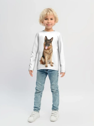 Детский лонгслив / Верный друг