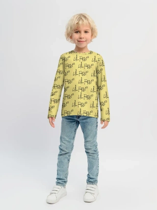 Детский лонгслив / LiL PEEP Pattern