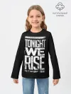 Детский лонгслив / We Rise