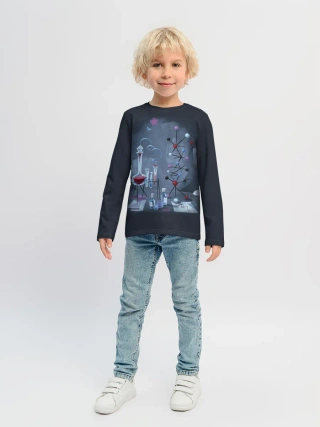 Детский лонгслив / Химик