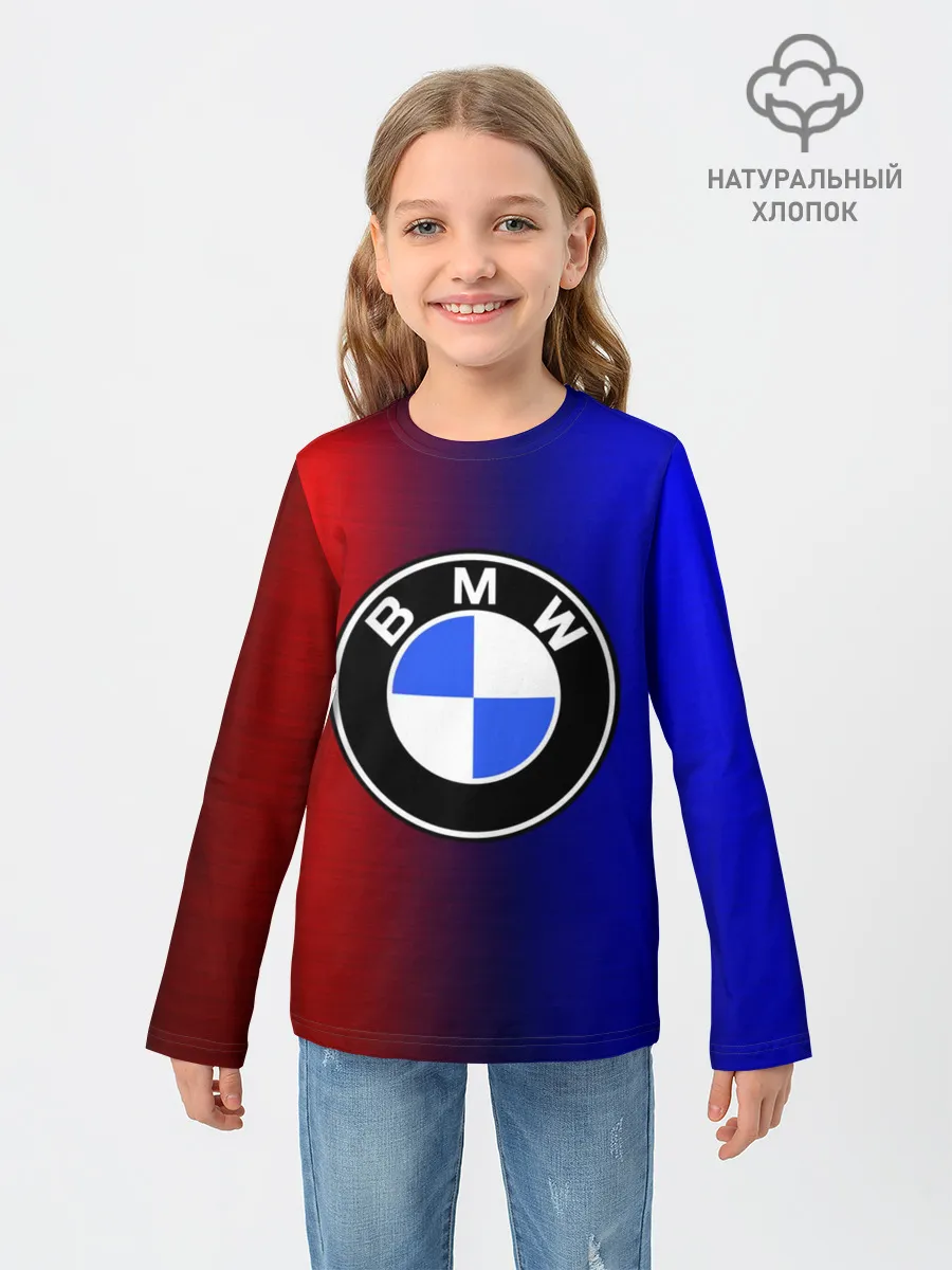 Детский лонгслив / BMW SPORT ABSTRACT